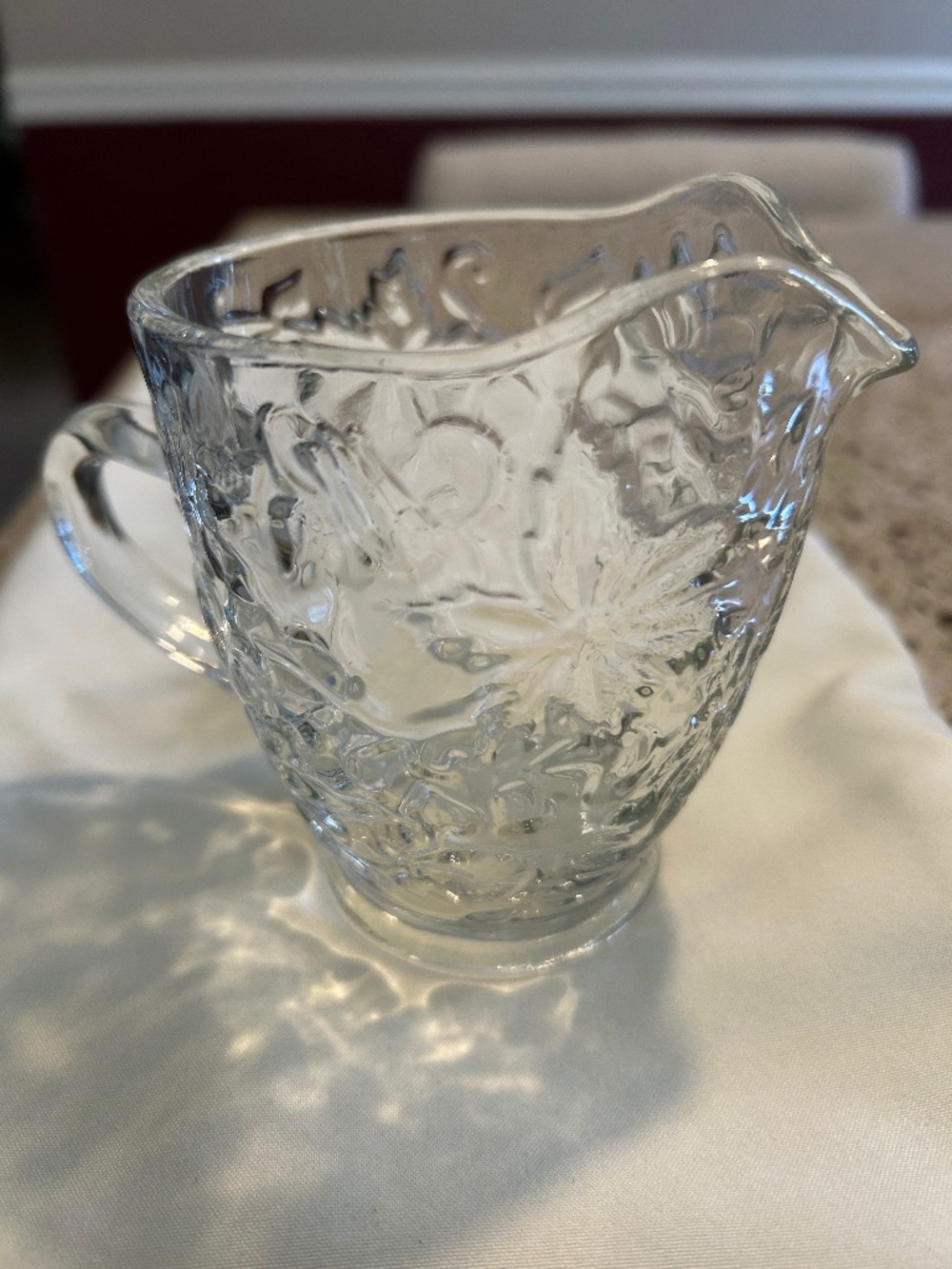 Princess House Fantasia Crystal 4 Creamer
